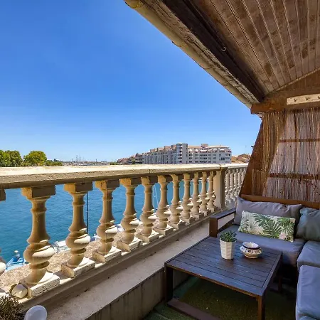 T3 Avec Terrasse Avec Vue Exceptionnelle Sur Les Quais De Apartmán Sète